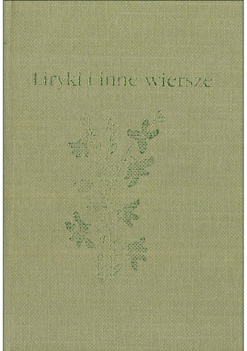 Okładka: Juliusz Słowacki - Liryki i inne wiersze