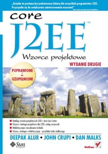 Okładka: Deepak Alur - J2EE. Wzorce projektowe. Wydanie 2
