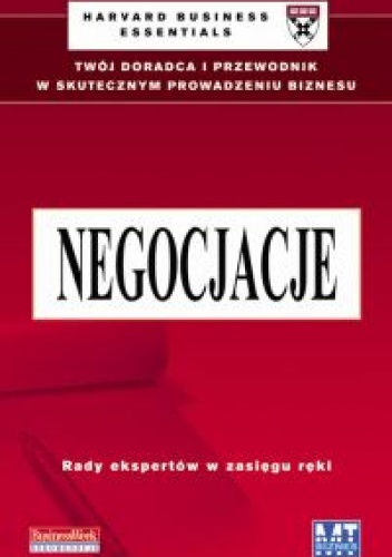 Okładka:  praca zbiorowa - Negocjacje /Harvard business essentials
