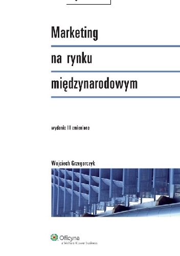 Okładka:  - Marketing na rynku międzynarodowym