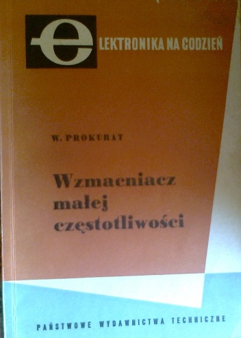 Okładka: W. Prokurat - Wzmacniacz małej częstotliwości