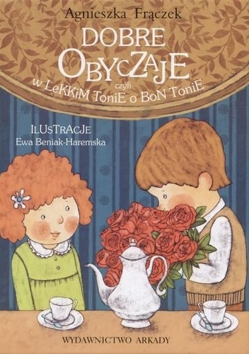 Okładka: Agnieszka Frączek - Dobre obyczaje, czyli w lekkim tonie o bon tonie