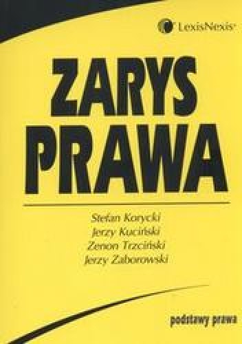Okładka: Stefan Korycki - Zarys prawa