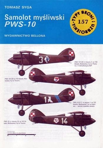 Okładka: Tomasz Syga - Samolot myśliwski PWS-10