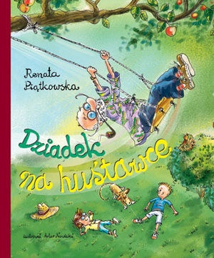 Okładka: Renata Piątkowska - Dziadek na huśtawce