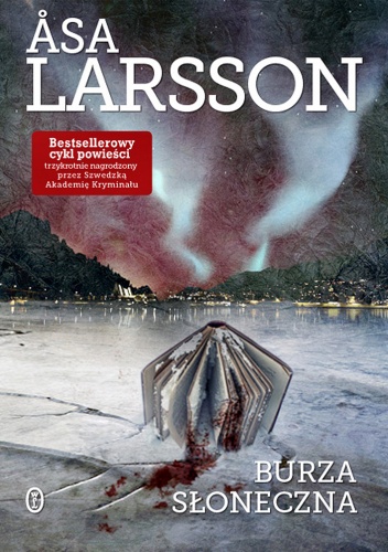 Okładka: Åsa Larsson - Burza słoneczna