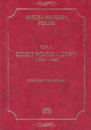 Okładka: Stanisław Grzybowski - Dzieje Polski i Litwy (1505-1648)