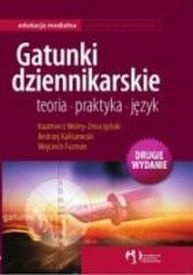 Okładka: Kazimierz Wolny-Zmorzyński - Gatunki dziennikarskie