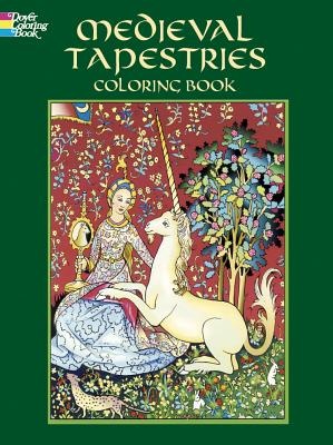 Okładka: Marty Noble - Medieval Tapestries Coloring Book