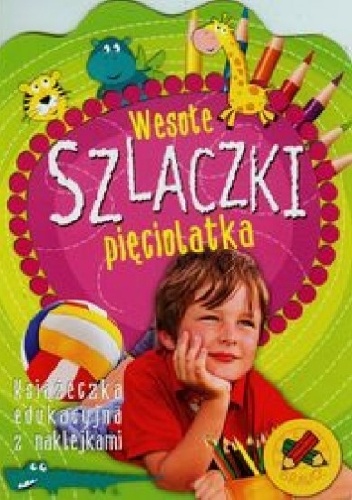 Okładka: Anna Podgórska - Wesołe szlaczki pięciolatka