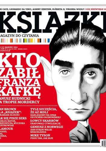 Okładka: Janusz Rudnicki - Książki. Magazyn do czytania, nr 1 (12) / marzec 2014