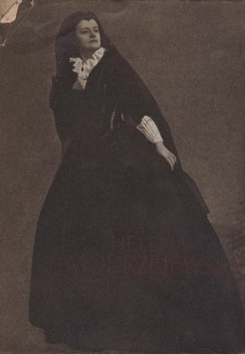 Okładka:  praca zbiorowa - Helena Modrzejewska na scenie krakowskiej 1865-1869