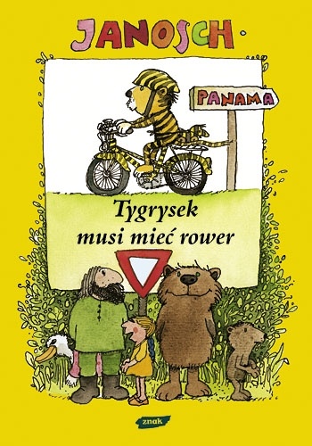Okładka:  Janosch - Tygrysek musi mieć rower