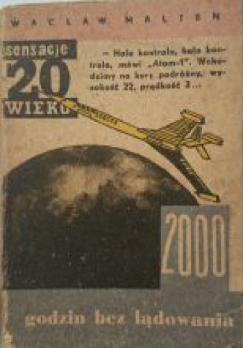 Okładka: Wacław Malten - 2000 godzin bez lądowania