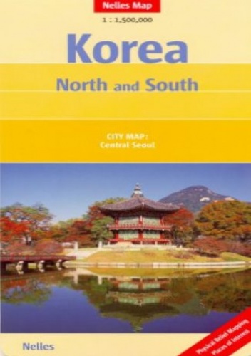 Okładka:  - Korea Północna i Południowa. Mapa