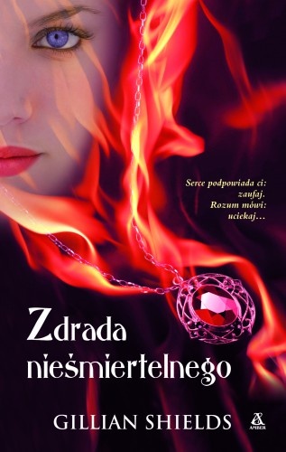 Okładka: Gillian Shields - Zdrada Nieśmiertelnego
