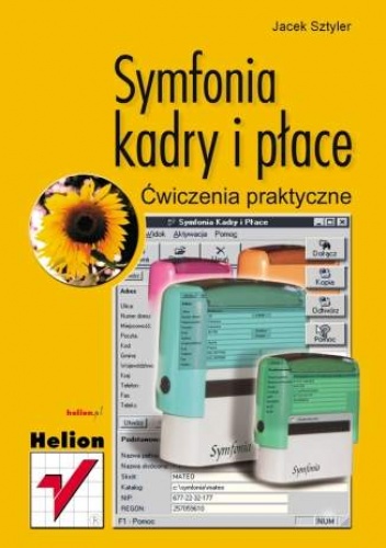 Okładka: Jacek Sztyler - Symfonia - kadry i płace. Ćwiczenia praktyczne