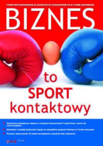 Okładka: Tom Gorman - Biznes to sport kontaktowy.