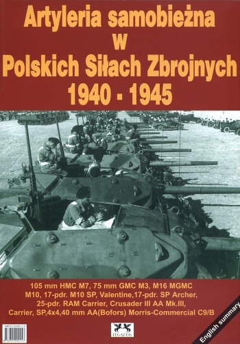 Okładka: Zbigniew Lalak - Artyleria samobieżna w Polskich Siłach Zbrojnych 1940-1945