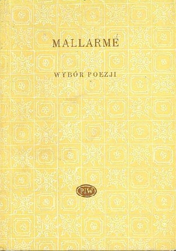 Okładka: Stéphane Mallarmé - Wybór poezji