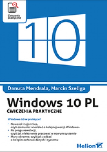 Okładka: Marcin Szeliga - Windows 10 PL. Ćwiczenia praktyczne