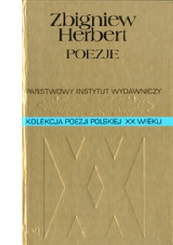 Okładka: Zbigniew Herbert - Poezje