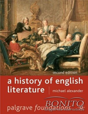 Okładka: Michael Alexander - A History of English Literature, 2nd Edition