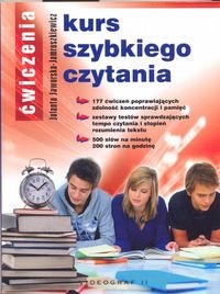 Okładka: Jolanta Jaworska-Jamruszkiweicz - Kurs szybkiego czytania. Ćwiczenia