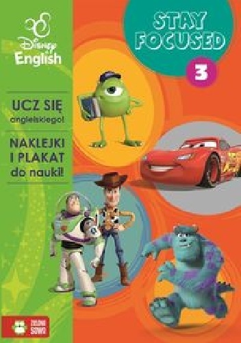 Okładka:  praca zbiorowa - Stay Focused 3 Disney English