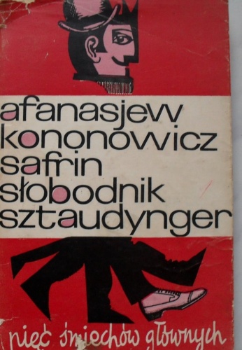 Okładka: Jan Izydor Sztaudynger - Pięć śmiechów głównych.