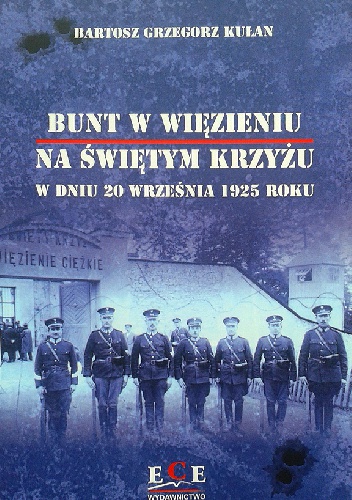 Okładka:  - Bunt w więzieniu na Świętym Krzyżu w dniu 20 września 1925 roku