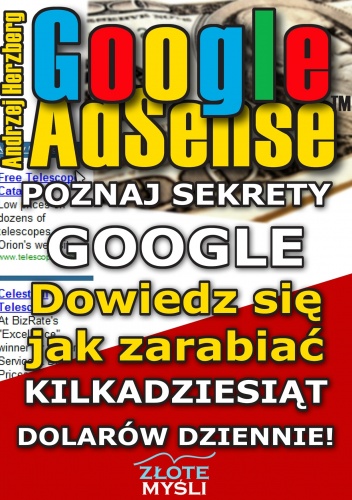 Okładka: Andrzej Herzberg - Google AdSense - e-book