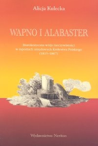 Okładka: Alicja Kulecka - Wapno i alabaster