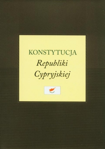 Okładka: Przemysław Osiewicz - Konstytucja Republiki Cypryjskiej