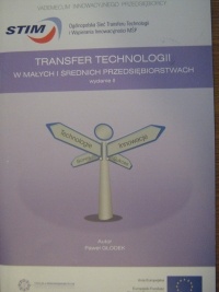 Okładka: Peweł Głodek - Transfer technologii w małych i średnich przedsiębiorstwach