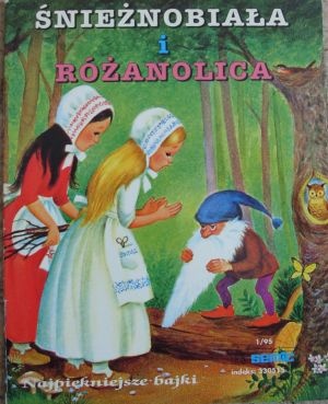 Okładka: Jacob Grimm - Śnieżnobiała i Różanolica
