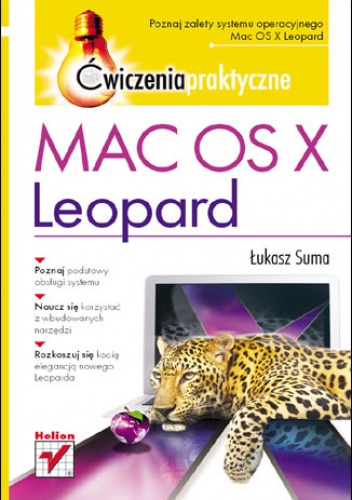 Okładka: Łukasz Suma - Mac OS X Leopard. Ćwiczenia praktyczne