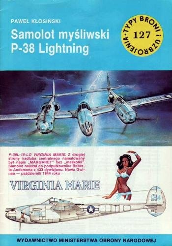 Okładka: Paweł Kłosinski - Samolot myśliwski P-38 Lightning