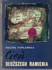 Okładka: Halina Popławska - Cień dłuższego ramienia