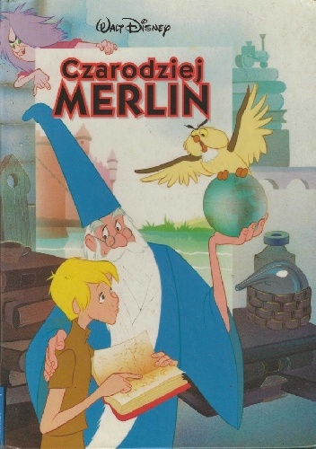 Okładka: Walt Disney - Czarodziej Merlin