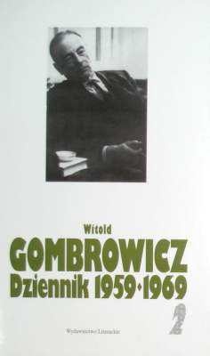Okładka: Witold Gombrowicz - Dziennik 1959-1969