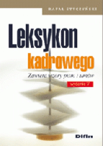 Okładka: Rafał Styczyński - Leksykon kadrowego