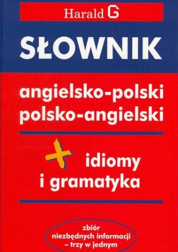 Okładka: Andrzej Kaznowski - Słownik angielsko-polski polsko-anigielski. Idiomy i gramatyka.