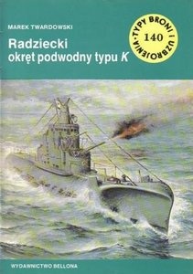 Okładka: Marek Twardowski - Radziecki okręt podwodny typu K