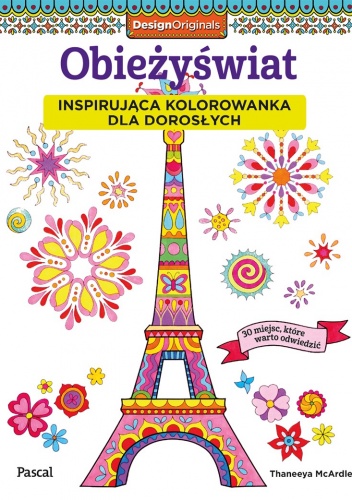Okładka: Thaneeya McArdle - Obieżyświat. Inspirująca kolorowanka dla dorosłych