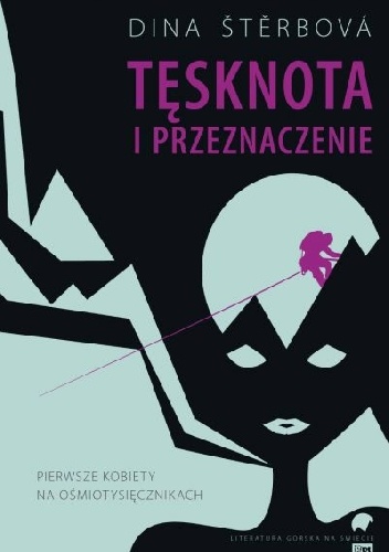 Okładka: Dina Štěrbova - Tęsknota i przeznaczenie. Pierwsze kobiety na ośmiotysięcznikach.