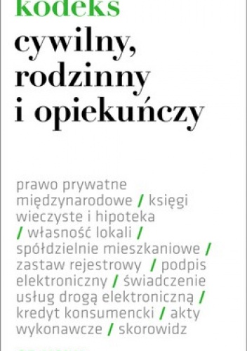 Okładka: Anna Prus - Kodeks cywilny, rodzinny i opiekuńczy