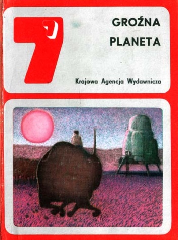 Okładka: Kir Bułyczow - Groźna planeta. Opowiadania fantastycznonaukowe