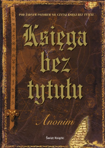 Okładka:  Anonim (pseud.) - Księga bez tytułu