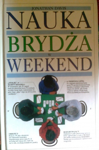 Okładka: Jonathan Davis - Nauka brydża w weekend